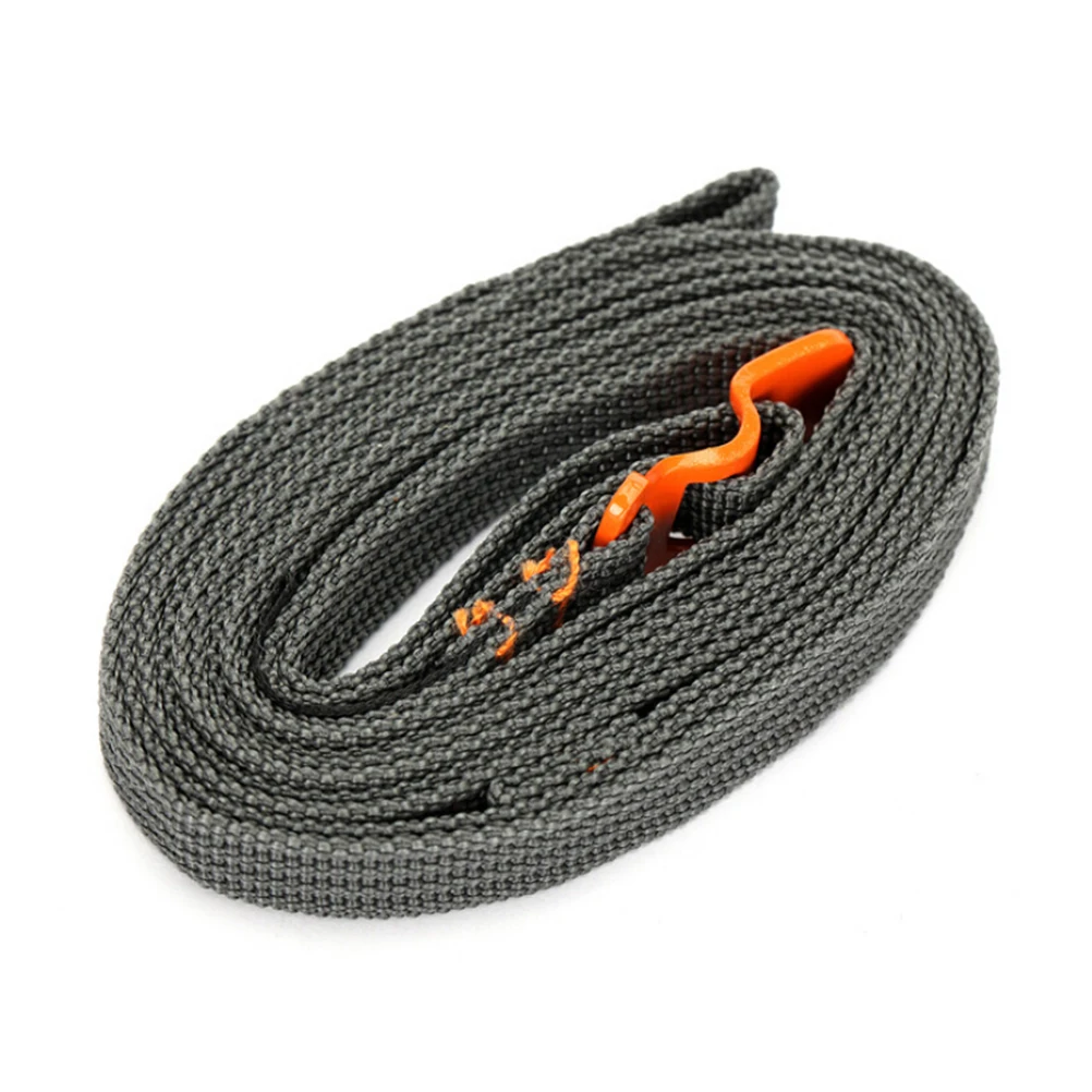 

200CM long EDC Gear Outdoor tie down accessory straps baggage backpack belt travel luggage strap