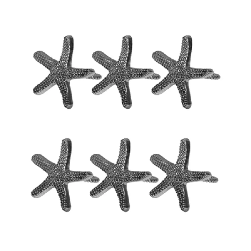 

Кольцо для салфеток в виде морской звезды, кольцо-держатель для салфеток в стиле ретро, пряжка для салфеток для свадебной вечеринки, аксессу...