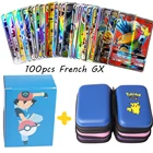 Коллекция 2021 года, держатель карт для карт с покемоном Пикачу во французском стиле, Жесткий Чехол для альбома, держатель для книг, хранилище для наушников