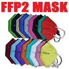 Неограниченные 17 цветов комбинации маски FFP2 CE KN95 маски для лица fpp2 маски для защиты здоровья пылезащитные маски