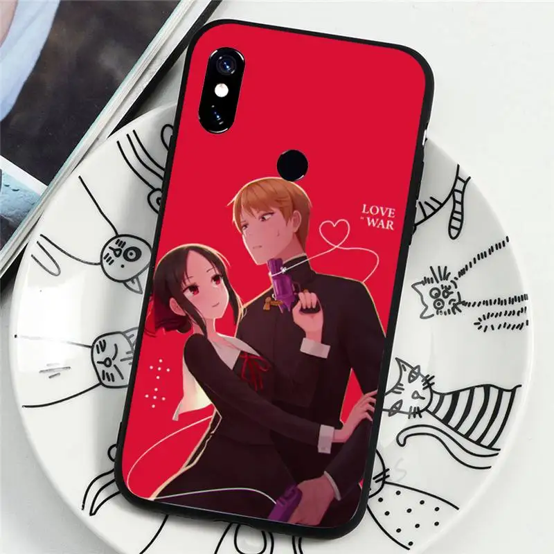 

Japan Anime Kaguya Sama Phone Case For Xiaomi Redmi note 7 8 9 t k30 max3 9 s 10 pro lite
