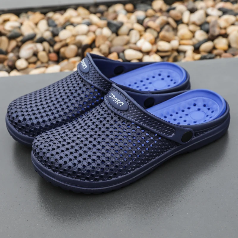 Original Garden Flip Flops Quick Drying Water Shoes Men Jelly Sport Summer Beach Aqua Slipper Outdoor Sandals Monaco Block | Спорт и