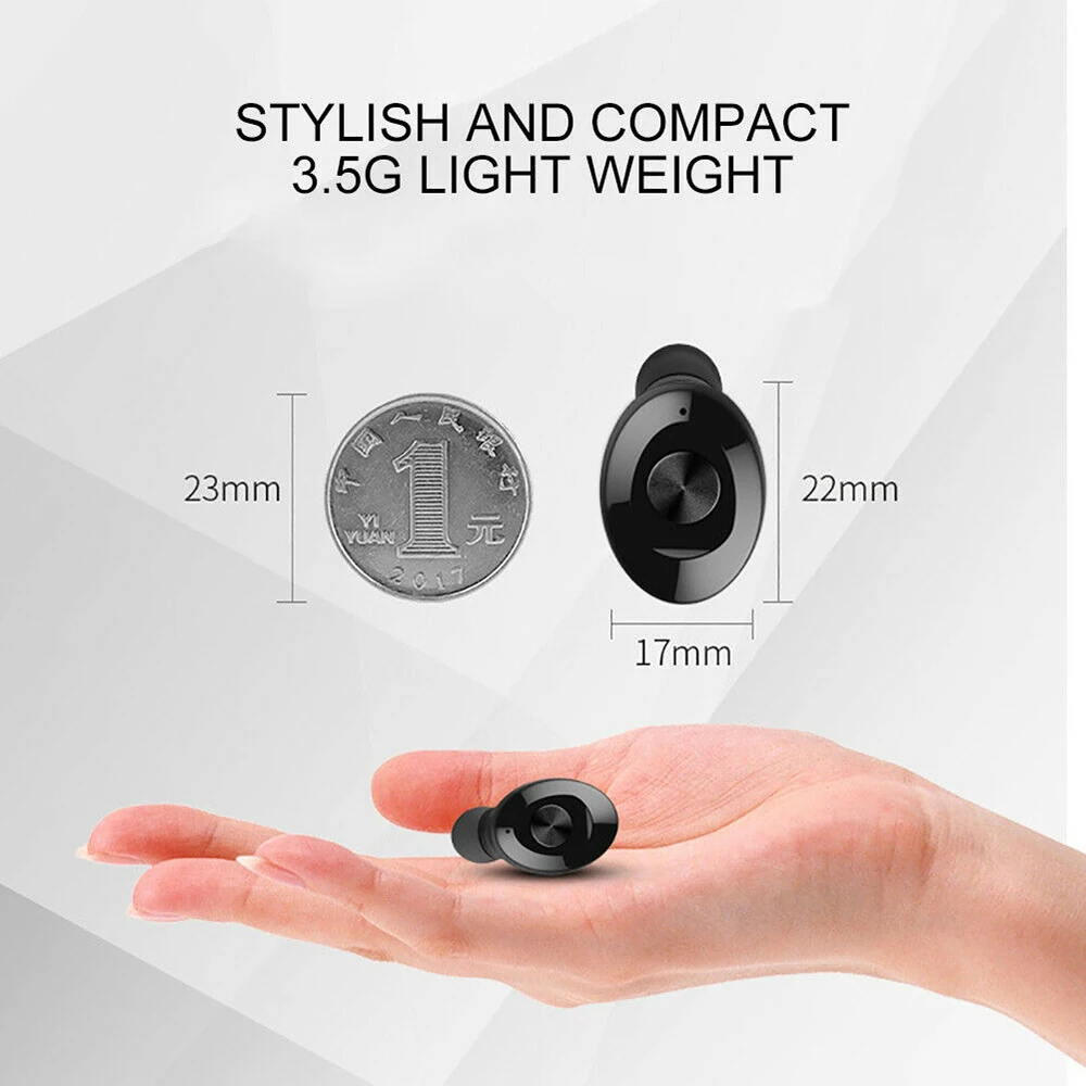 Новые наушники-вкладыши TWS Bluetooth 5 0 наушники стерео Беспроводной hi-fi звук