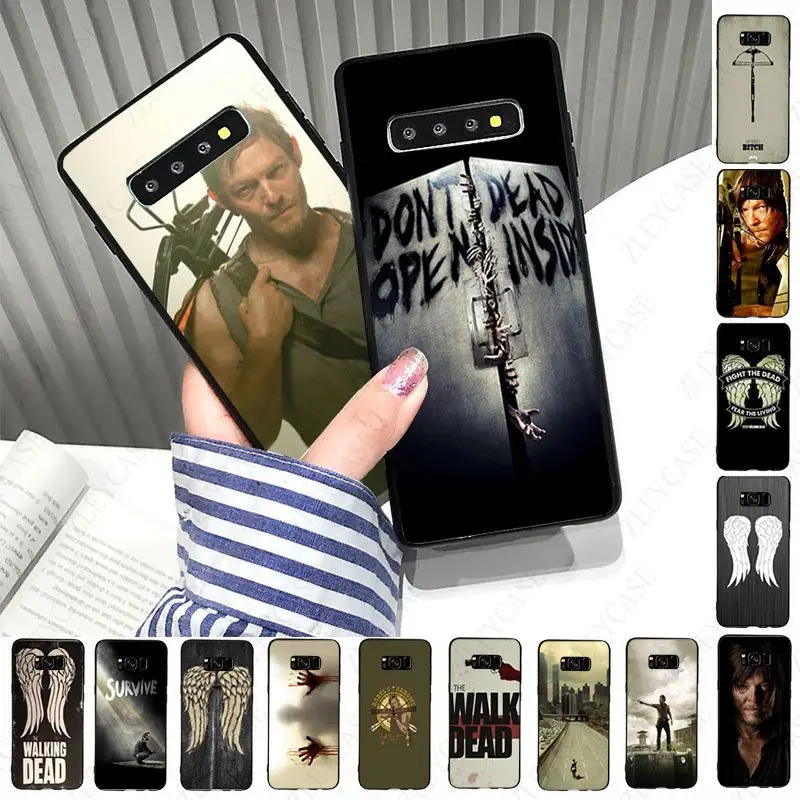 

the walking dead hero Phone Case For samsung galaxy s10 s20fe s9 s30 s20ultra s21plus note8 note9 note10plus note20 ultra Coque