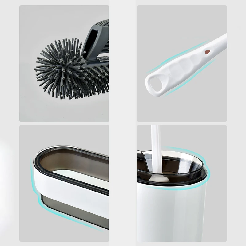 Держатель для туалетной щетки ONEUP настенная длинная ручка щетка чистки туалета