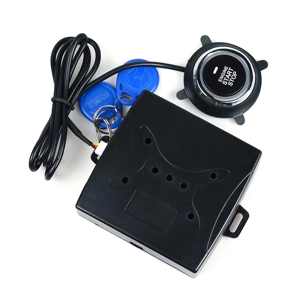 

Auto Car Alarm Car Engine Push Start Button RFID Lock Ignition Starter Keyless Entry Start Stop Immobilizer Anti-theft System