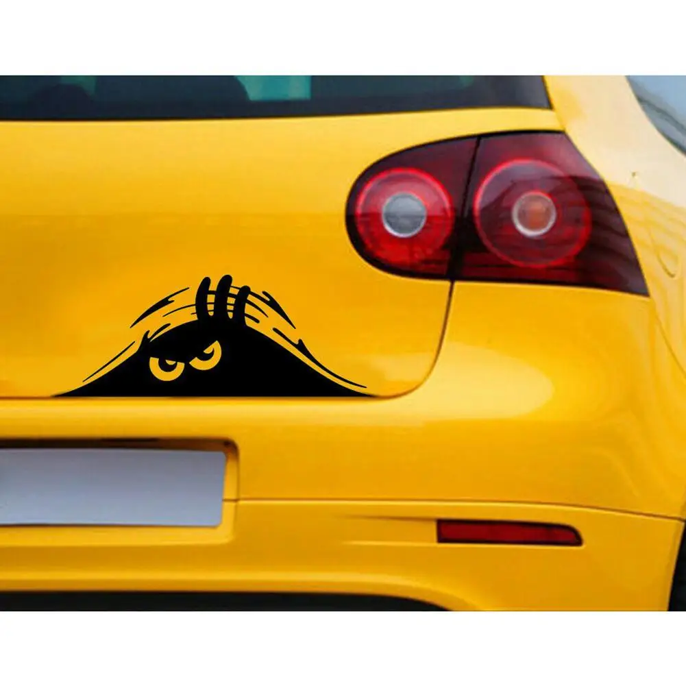 

Waterproof Self-adhesive Car Sticker Scratch Cover Decal Auto Decoration Funny Peeking 3D Big Eyes Sticker Car Styling