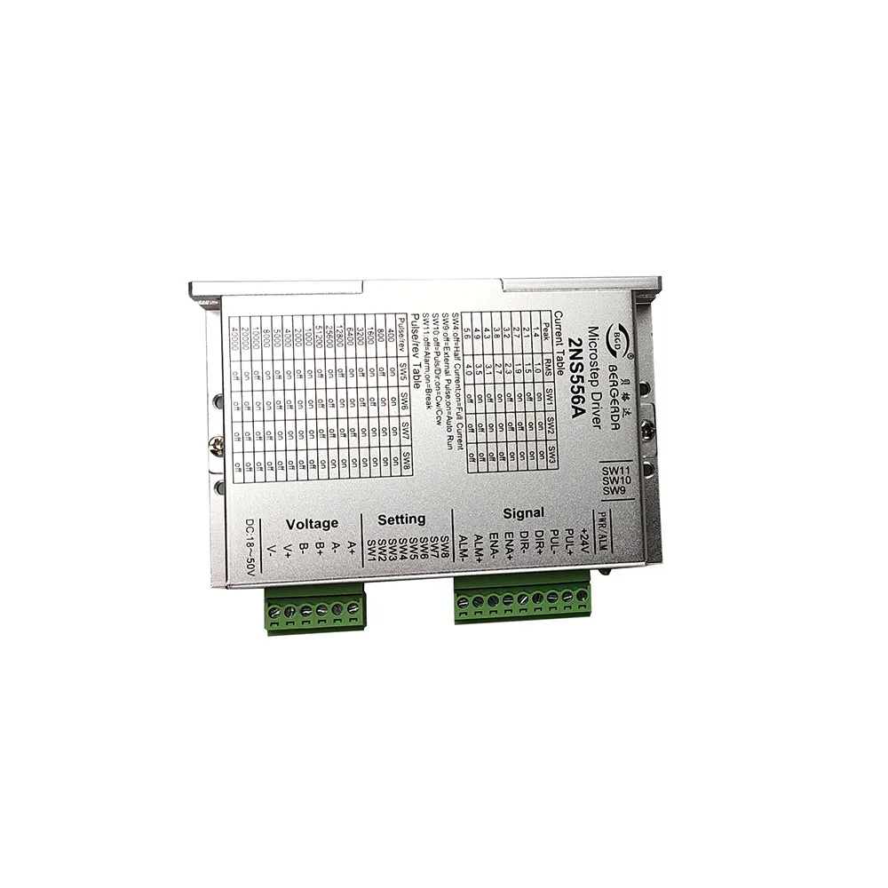 Шаговый двигатель nema 23 3 нм FY56ED420A комплект с ЧПУ 2NS556A драйвер шагового двигателя