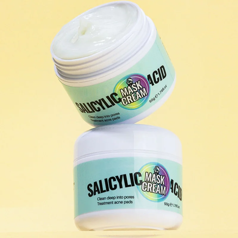 

50g Salicylic Acid Anti-acne Treatment Face Moisturizers Moisturizing Cream Intensive Moisturizer Smooths Skin Facial Cream