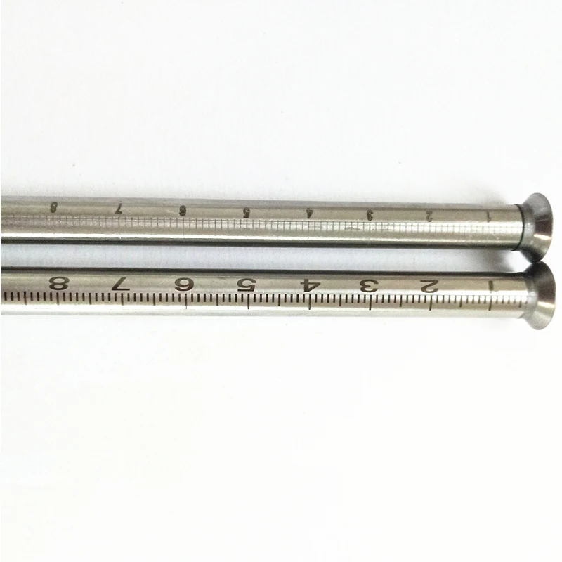 1 шт. европейская двухголовая линейка лезвий для писцов измерительный прибор