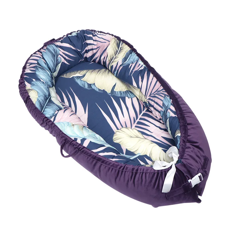 

Europe and the United States crib bed dark dirty-resistant newborn bionic bed hot sale baby stuff for girl for room 2021