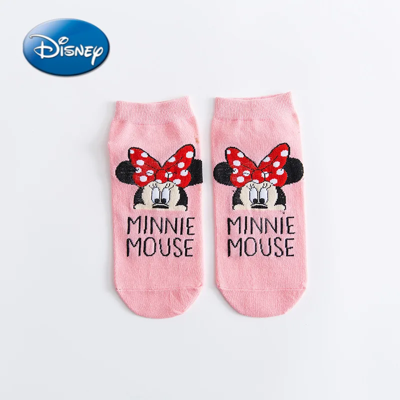 

Disney Mickey Cartoon Print Woman Cotton Socks Winter New High Tube Socks Nylon Socks Warm Women's Socks Casual Sports Socks New