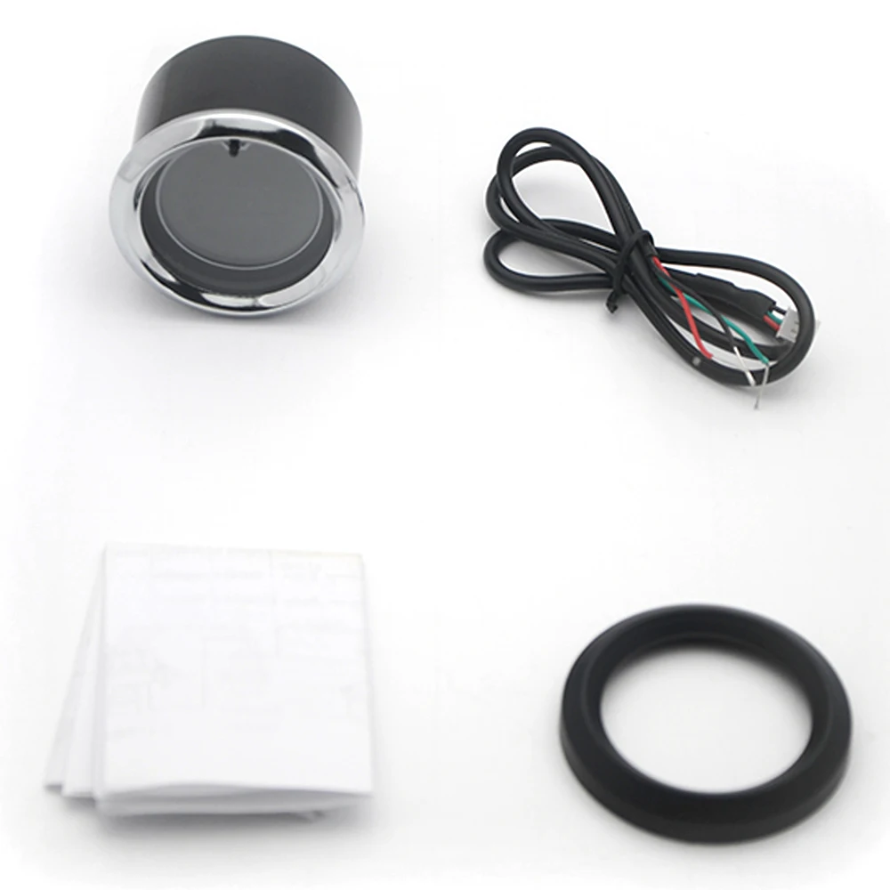 Тахометр 52 мм с ЖК дисплеем 7 цветов измеритель оборотов в минуту подходит для 4 6 8