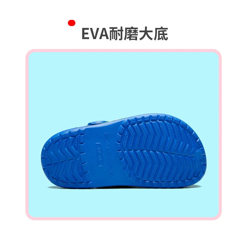 

2021 Children Sandals Crocks Summer Hole Shoes Crok Rubbe RClogs Kids EVA Garden Shoes Black Crocse Beach Flat Sandal Slippers