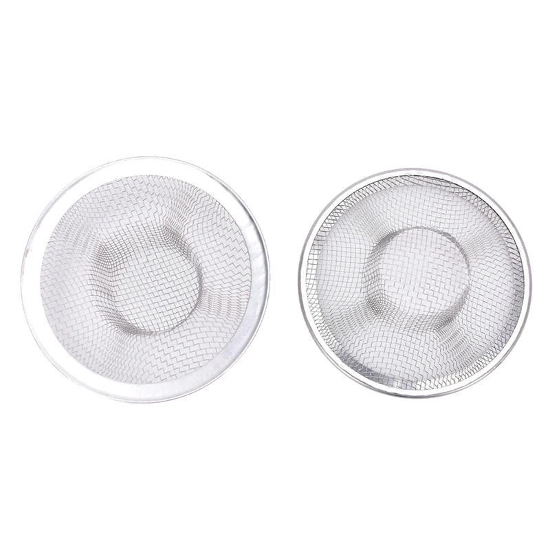 

2 Pcs Stainless Steel Barbed Wire Waste Stopper / Floor Drain Sink Strainer Prevent Clogging Kitchen Appliances Sewer Filter