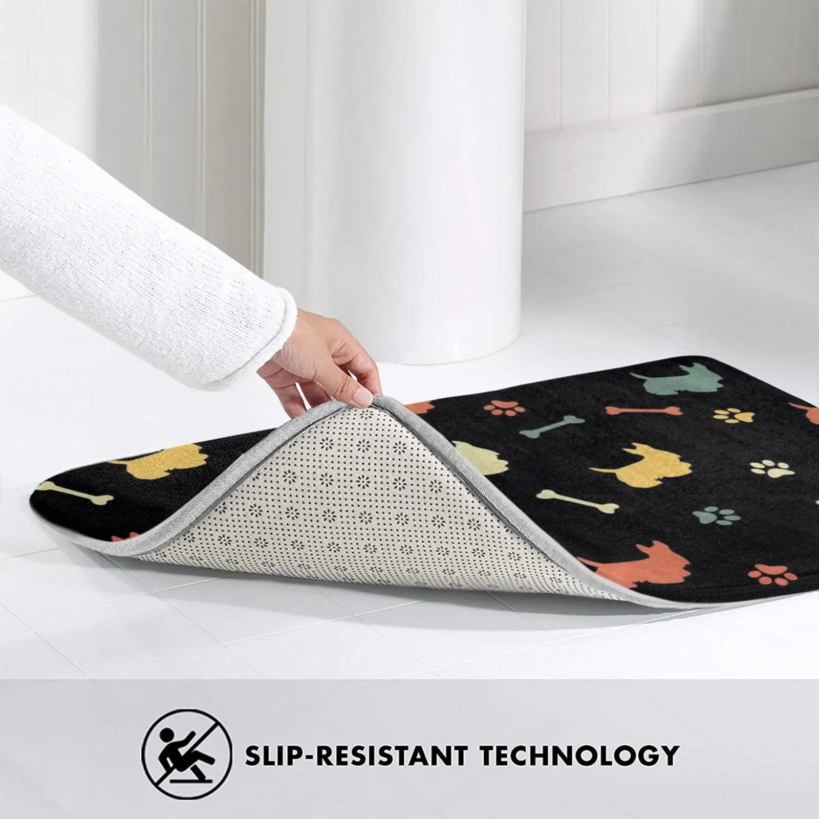 

Scottish Terrier Retro Pattern Carpet Mat Rug Cushion Soft Non - Slip Scottish Terrier Scottish Terrier Saying Scottish