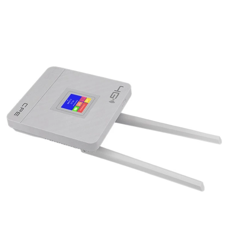 Портативная точка доступа Cpe903 3G 4G Lte Wi-Fi роутер с портами Wan/Lan две внешние антенны
