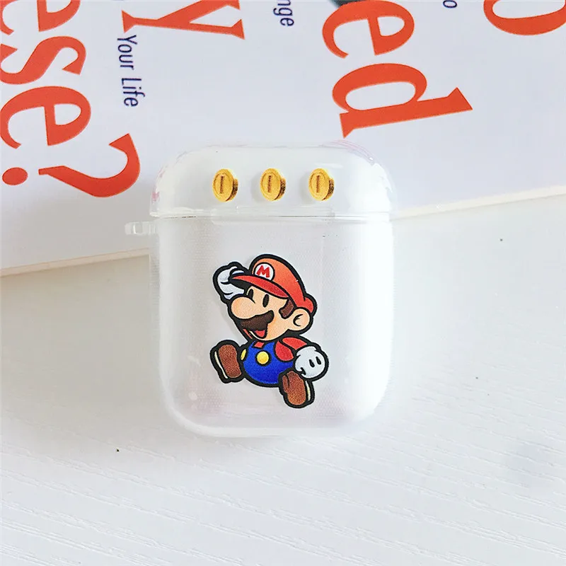14 TPU Чехол для наушников для Airpods, чехол, роскошный, скраб, Дамбо, цветок, любовь, Жесткий Чехол для наушников, защитный чехол, аксессуары для Apple Airpods - Цвет: 14 TPU