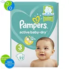 Подгузники Pampers Active Baby-Dry 610 кг, размер 3, 22шт.