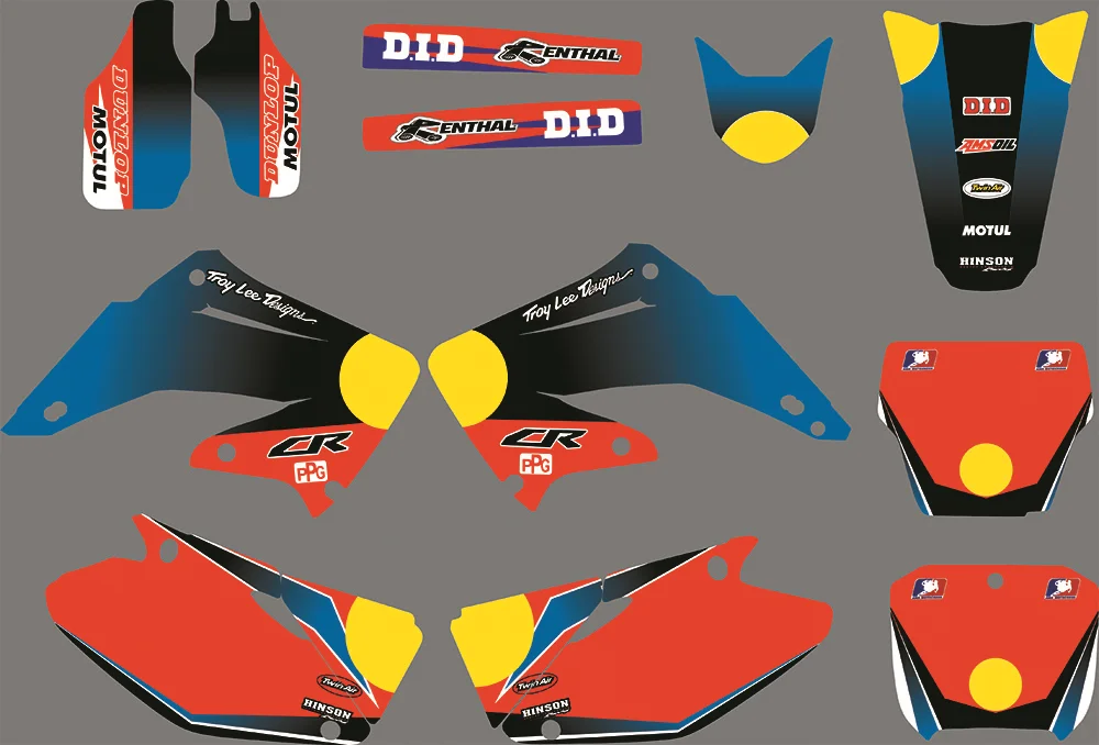 

Decal Sticker For Honda CR125 CR250 2002-2012 CR 125 250 2012 2011 2010 2009 2008 2007 2006 2005 2004 2003 2002