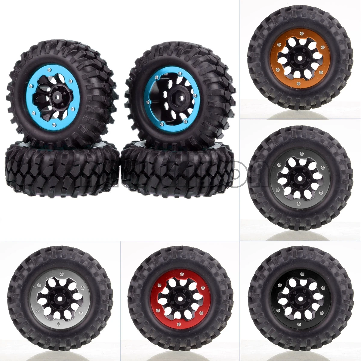 Колесный обод ENRON 4P 1 9 дюйма и шины 96 мм радиоуправляемые 1:10 Rock Crawler Car MST Jimny TF2 D90 D110