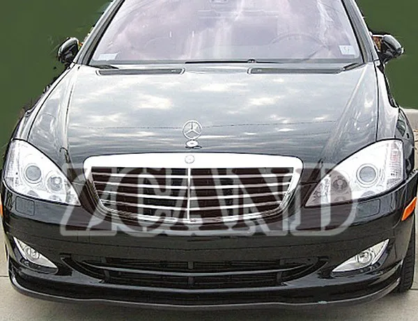 Передний бампер с дополнительным спойлером для MERCEDES W221 S Class 2007 2013|Обвесы| |