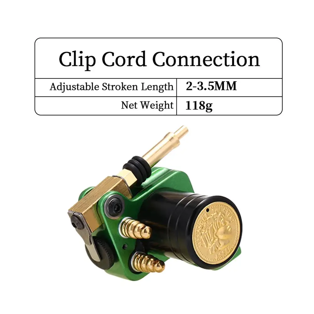 Вращающаяся машинка для татуировок с японским двигателем и рамкой из