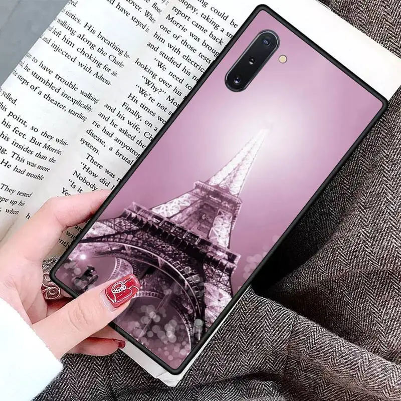 

France Paris the Eiffel Tower Phone Cases For Samsung Galaxy S8 S9 S10 Plus S10E Note 3 4 5 6 7 8 9 10 Pro Lite cover