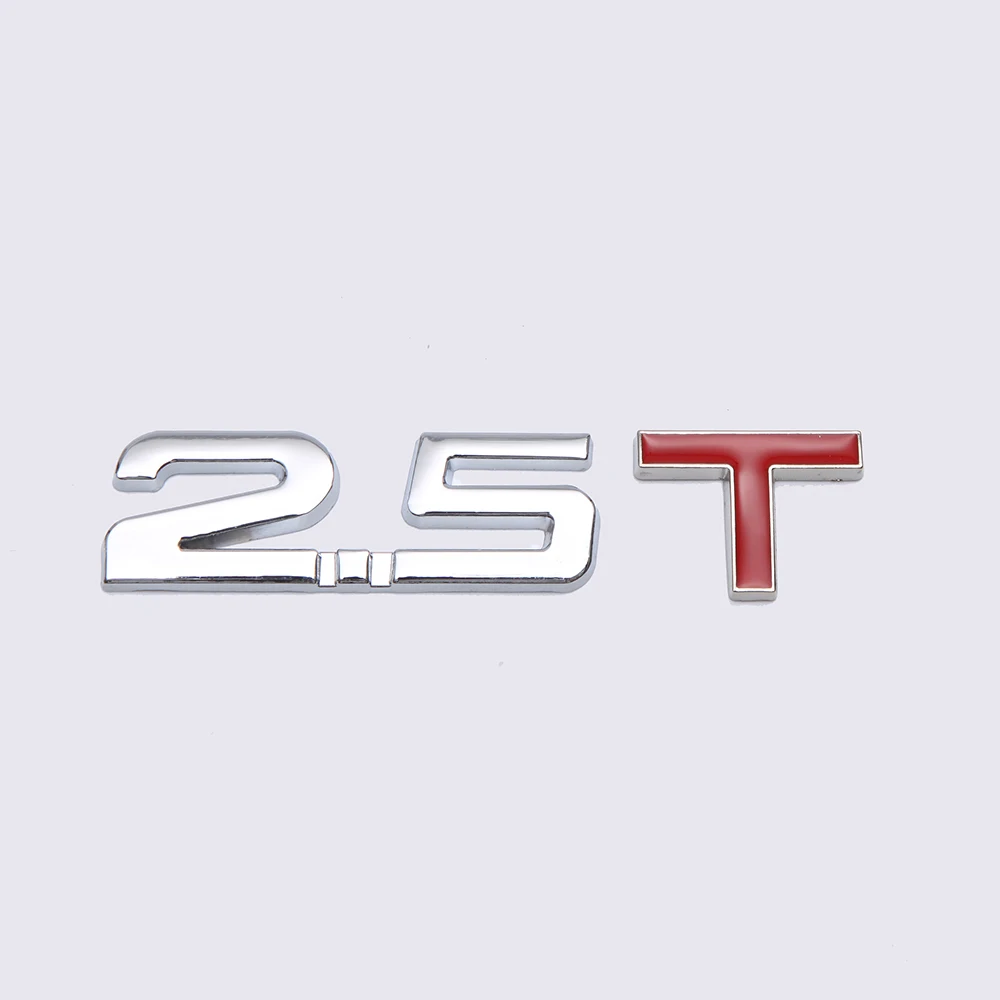 1 шт. стикер для кузова автомобиля 2 0 T 3 5 4 хромированный стайлинга двигателя