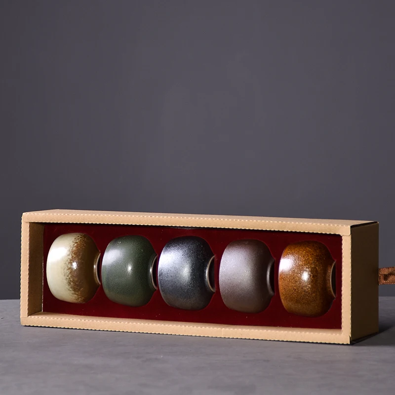 Керамические чашки TANGPIN набор из 5 чашек китайская чашка кунг фу посуда для