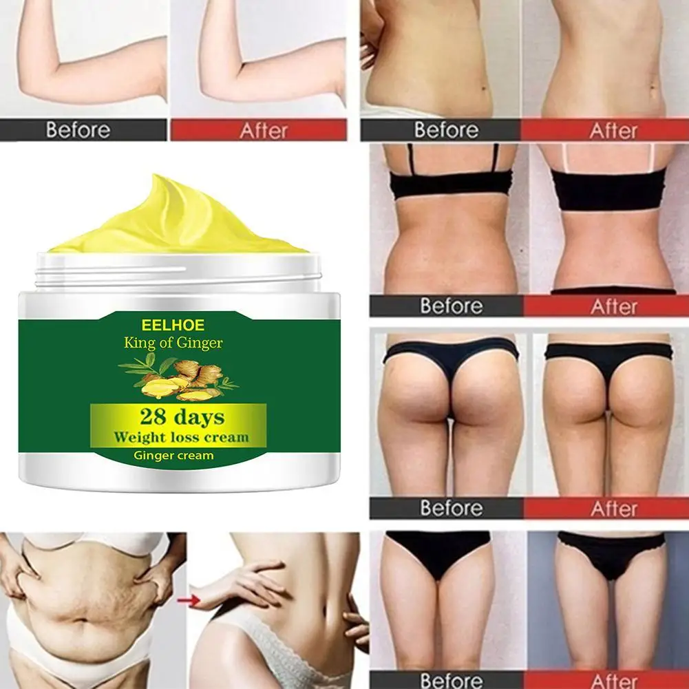 

Ginger Fat Burning Cream Anti-cellulite Full Body Slimming Effective Massaging Body Cream Loss Leg Reduce Weight Cream Wais V1G4