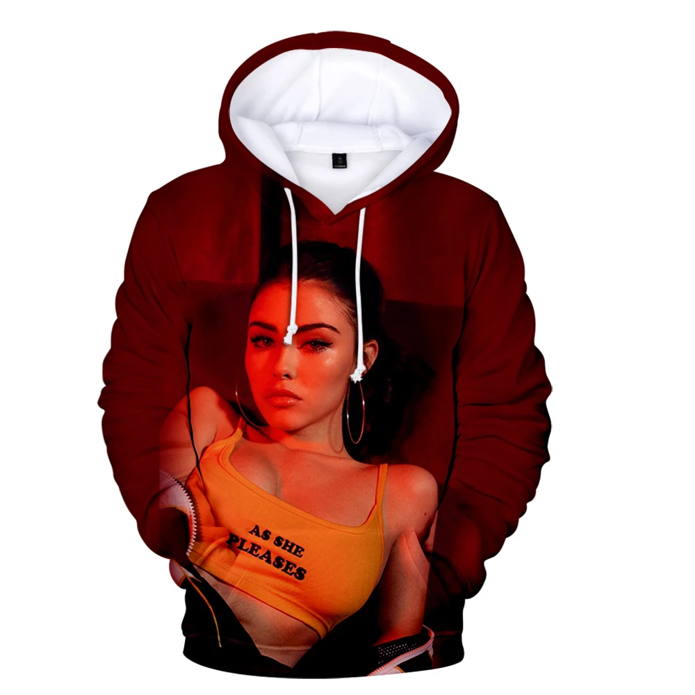 Детские топы с принтом Мэдисон ель пива 3D Толстовка для женщин мужчин пальто