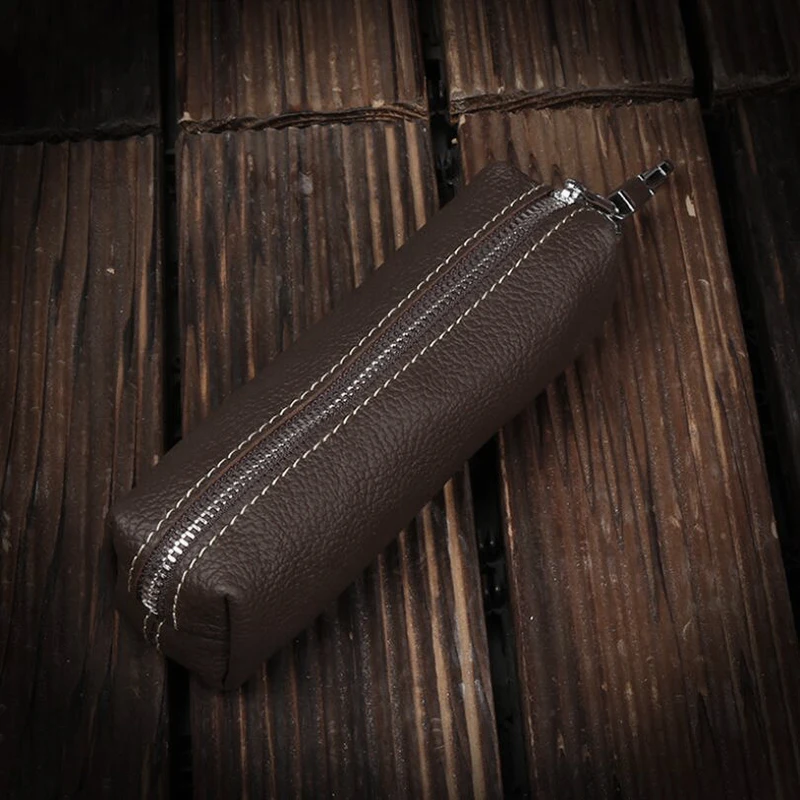 

Hot sale car keys holder genuine leather coin purse for men Key Wallets Women housekeeper plus designer keys case with keyschain