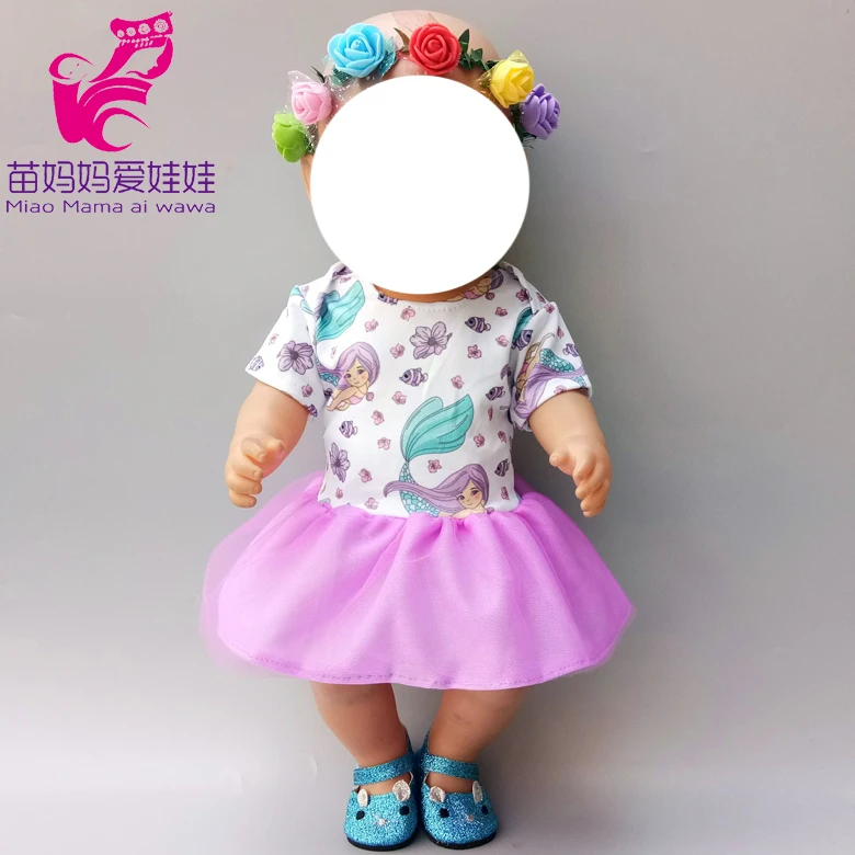 Одежда для куклы-младенца, штаны, рубашка, юбка-пачка для 1" 45 см, кукольная одежда, набор игрушек, одежда для детей, подарок для девочек