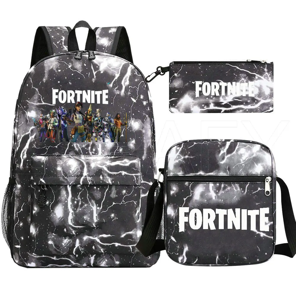 Школьные ранцы FORTNITE для мальчиков и девочек дорожный рюкзак ноутбука сумки книг |