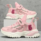 Кроссовки для девочек, летние, дышащие, с мягкой нескользящей подошвой