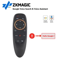 g10 smart voice remote control 2 4g wireless air mouse gyroscope ir learning g10 pro air mouse for android tv box a95x h96 x96