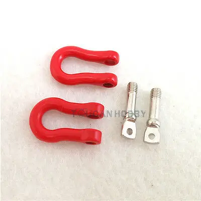 

RC Crawler Car 1/10 Scale Model Metal Trailer Buckle Accessory Spare Parts DIY TH01410-SMT2