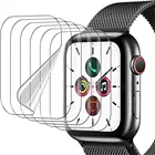 Защитная пленка на весь экран для Apple Watch 3 4 5 6 7 SE 42 мм 44 мм 38 мм 40 мм 45 мм для iWatch 6 2 1 Гидрогелевая защитная пленка не стекло