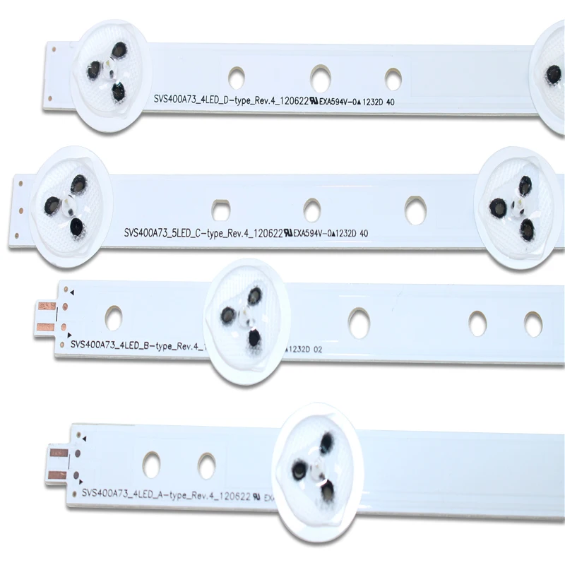 10 шт./комплект светодиодные ленты для подсветки SVS400A79