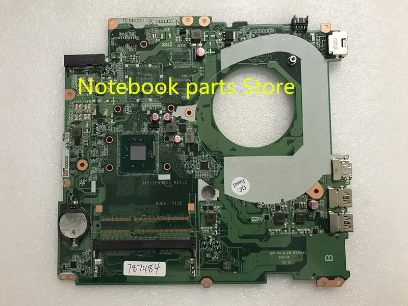 Новая материнская плата для ноутбука HP Pavilion 17-F 17 ' Core N3540 787484-001 787484-501 DAY12AMB6D0 SR1W4 |