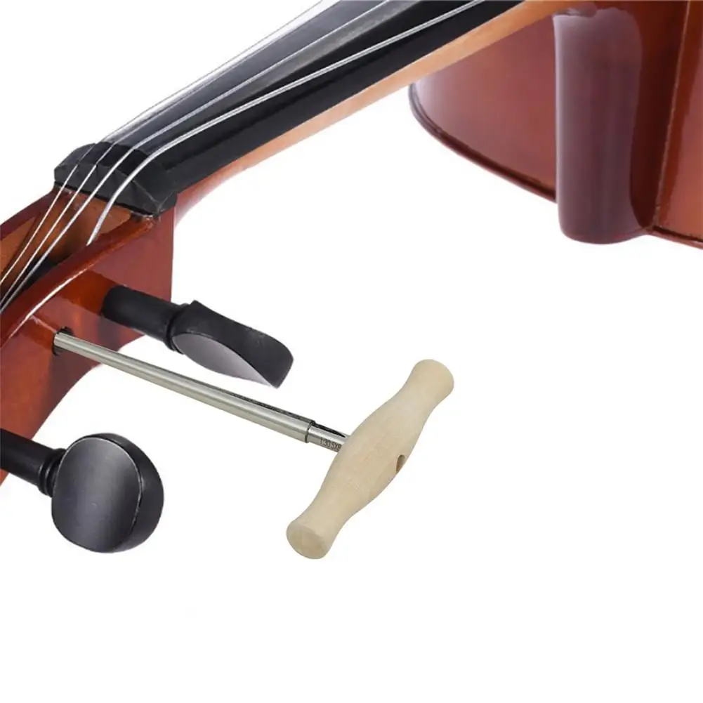 

Handle Alloy Steel Violin Peg Hole Reamer 1:30 Taper for 3/4 4/4 Violin Parts & Accessories Stringed Instruments Supplies