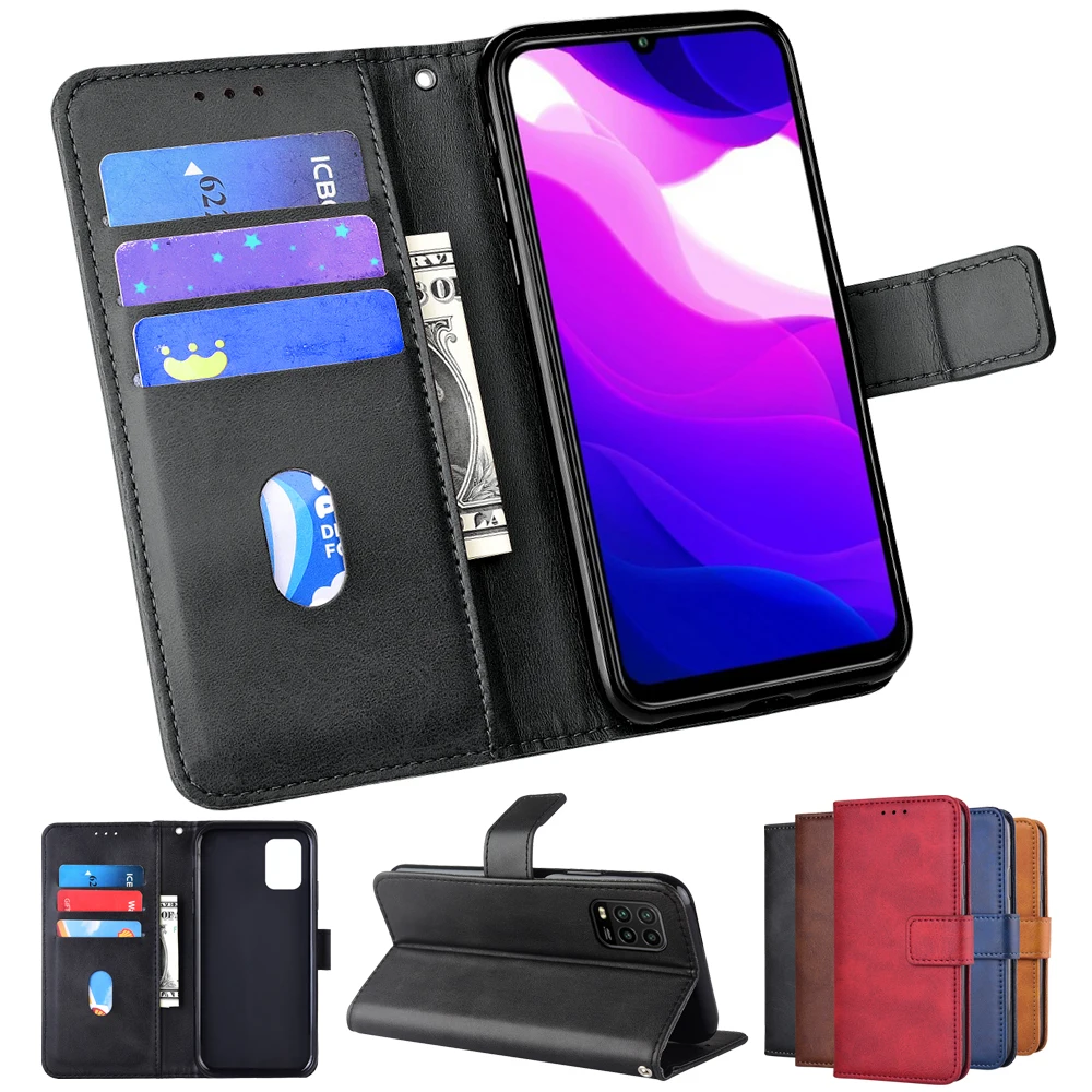 Чехол-книжка для Xiaomi Redmi Note 10T 9T 8T 8 2021 3 Mi 9 SE A1 A3 A2 Lite CC9 e 10S 10i 11 11i 11X 10 Pro кожаный |
