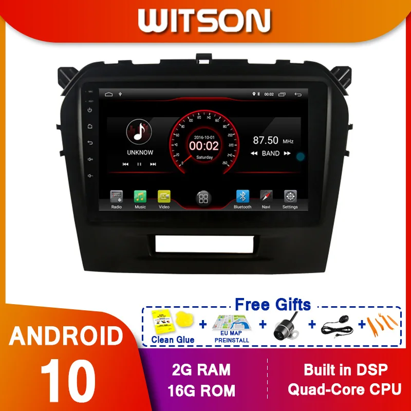 WITSON 9 &quotFULL HD сенсорный экран Android 10 0 Восьмиядерный Автомобильный GPS