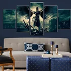 Плакат Dishonored, 2 игры, 5 шт., большой холст, подарочные настенные картины для гостиной, домашний декор