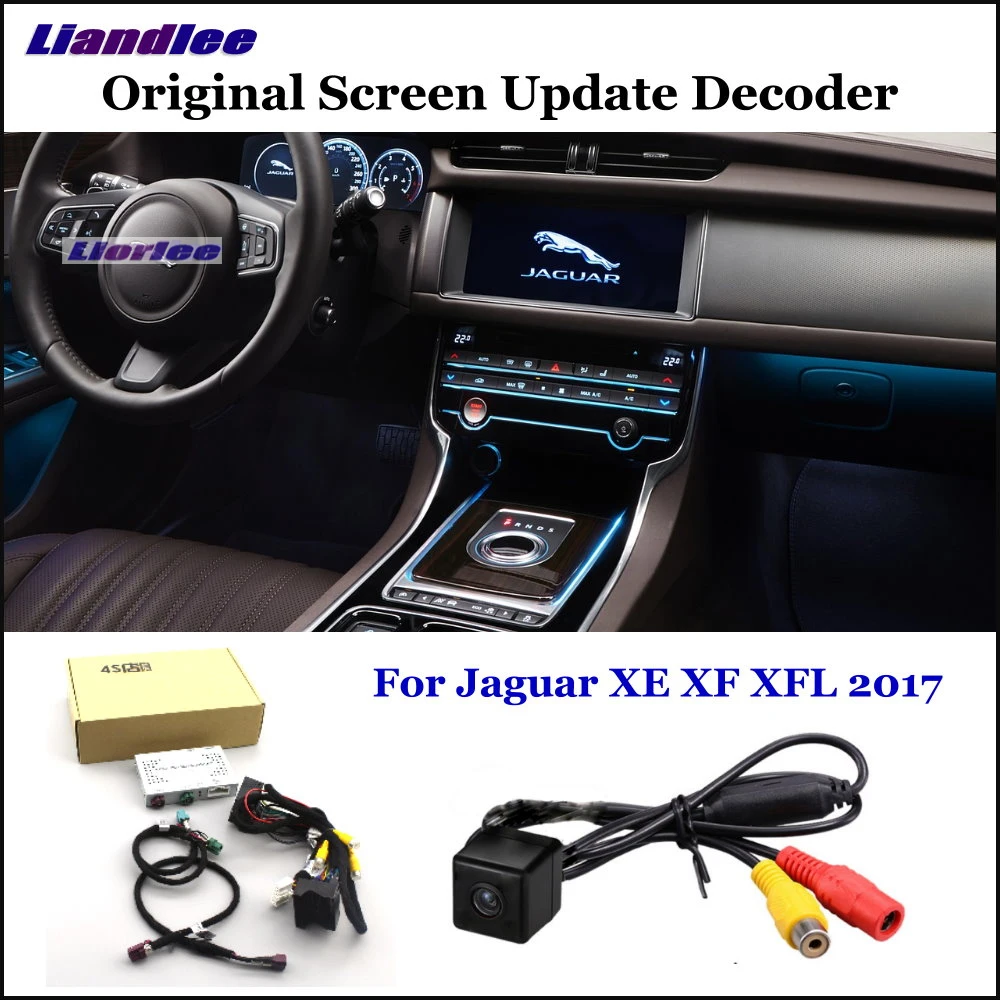

Car Rear View Backup Camera For Jaguar XE XF XFL 2017 Reversing Parking CAM Full HD CCD Decoder Accessories
