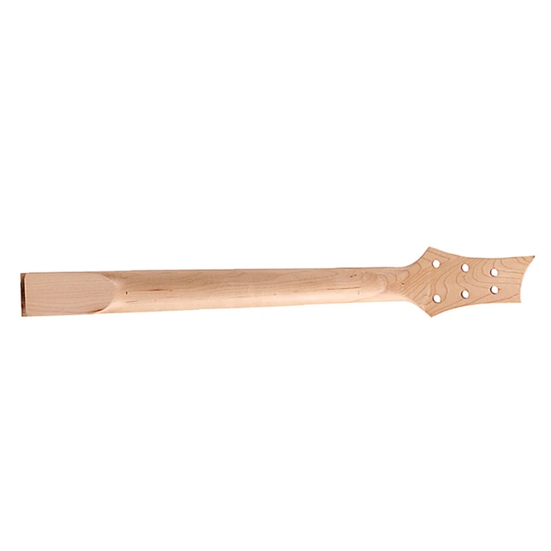

87HF New Electric Guitar Neck Solid Wood Maple 22 Fret 24.75in Truss Rod Musical Instrument Replacement Accessories