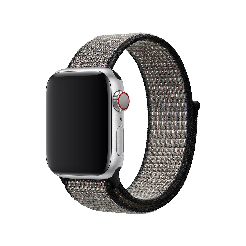 Royal Pulse Ремешок для наручных часов Apple Watch Series 5/4/3/2/1 38 мм 42 мм нейлон дышащий сменный ремешок Спортивные петли для наручных часов Apple Watch, версии 44 мм 40 мм - Цвет ремешка: Royal Pulse