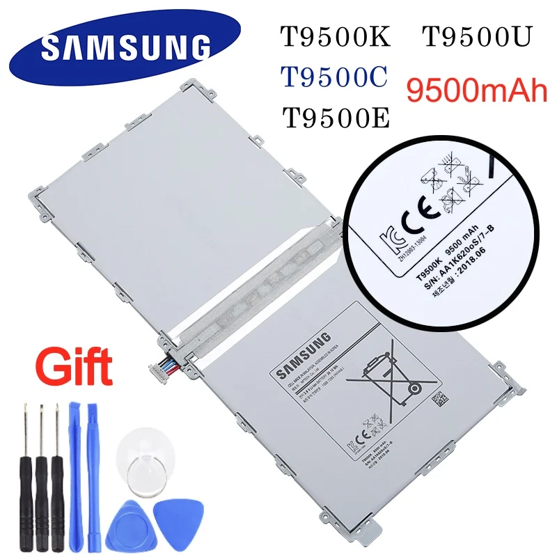 Оригинальный аккумулятор T9500K T9500C T9500E T9500U для планшетов Samsung Galaxy Note Pro 12 2 SM P900 P901 P905
