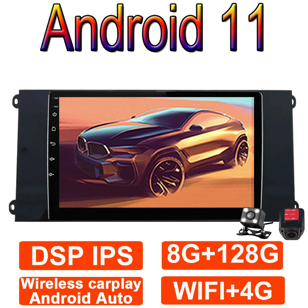 

9 Inch Android 11 Car Video For Ford New Era Transit Pro 2021 GPS Navigation Touchscreen Car Multimedia Radio Player Carplay DVR